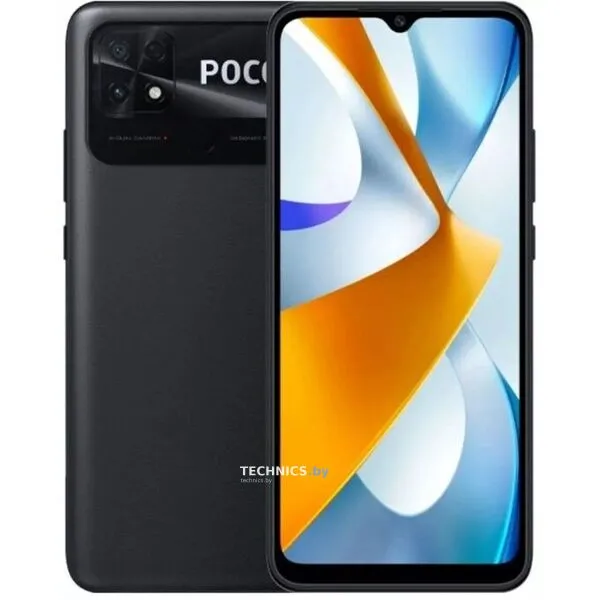 Смартфон Poco C40 3GB/32GB черный (международная версия)