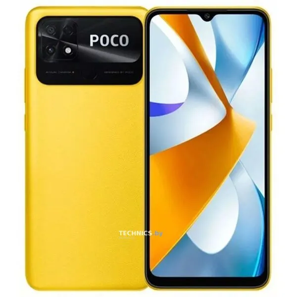 Смартфон Poco C40 3GB/32GB желтый (международная версия)