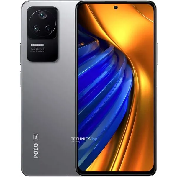 Смартфон Poco F4 6GB/128GB серебристый (международная версия)