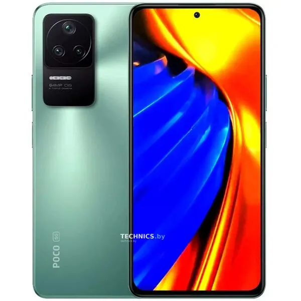Смартфон Poco F4 8GB/256GB бирюзовый (международная версия)