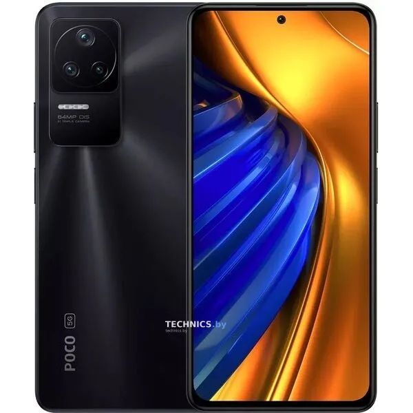 Смартфон Poco F4 8GB/256GB черный (международная версия)