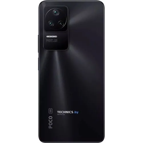 Смартфон POCO F4 8GB/256GB черный (международная версия)