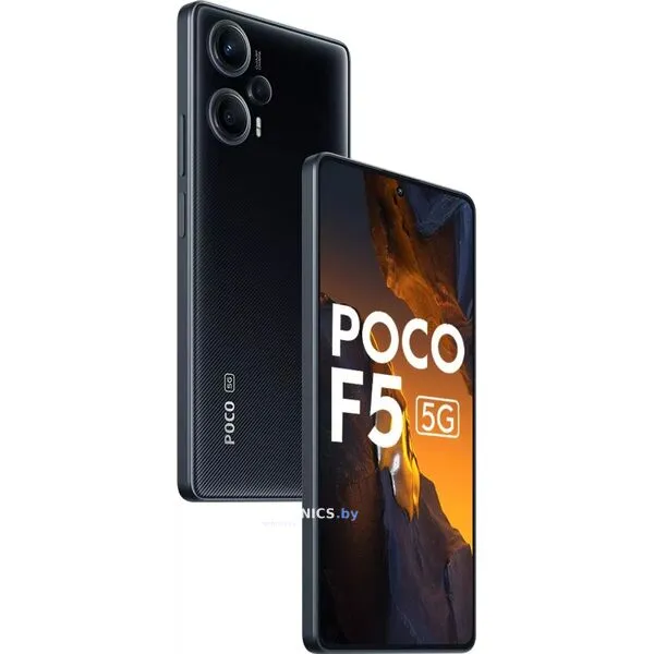 Смартфон Poco F5 8GB/256GB черный (международная версия)
