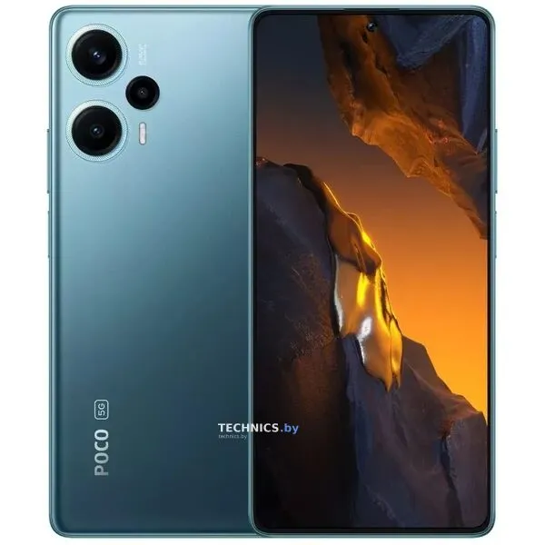 Смартфон Poco F5 8GB/256GB синий (международная версия)