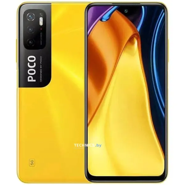Смартфон Poco M3 Pro 5G 6Gb/128Gb Yellow (Global Version)