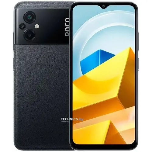 Смартфон POCO M5 4GB/128GB черный (международная версия)