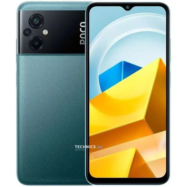 Смартфон Poco M5 6GB/128GB зеленый (международная версия)