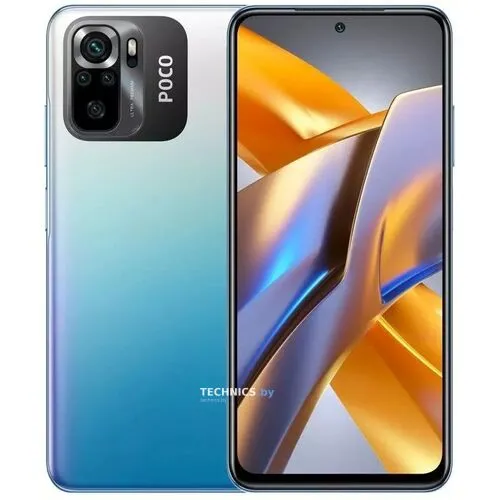 Смартфон POCO M5s 4GB/128GB синий (международная версия)