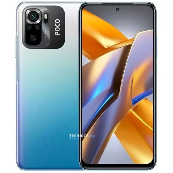 Смартфон Poco M5s 6GB/128GB синий (международная версия)