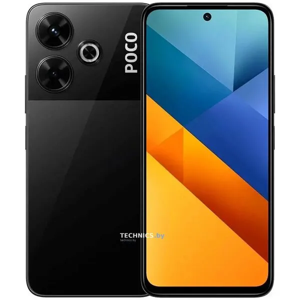 Смартфон Poco M6 8GB/256GB с NFC международная версия (черный)