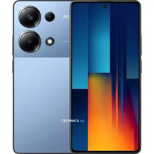 Смартфон POCO M6 Pro 12GB/512GB с NFC международная версия (синий)