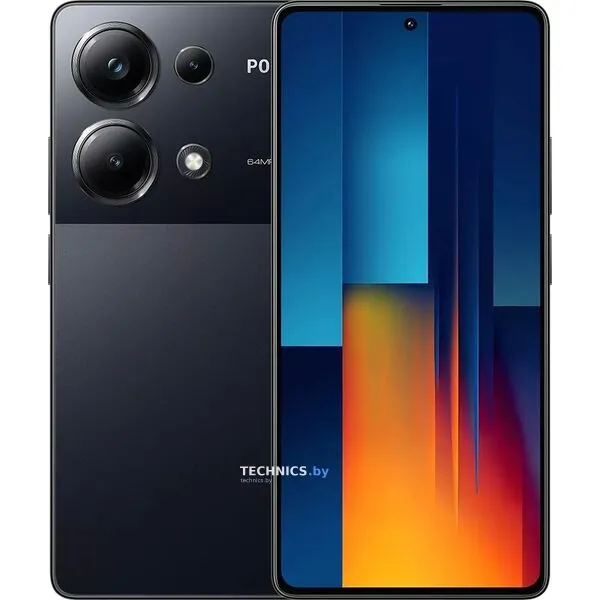 Смартфон Poco M6 Pro 8GB/256GB с NFC международная версия (черный)