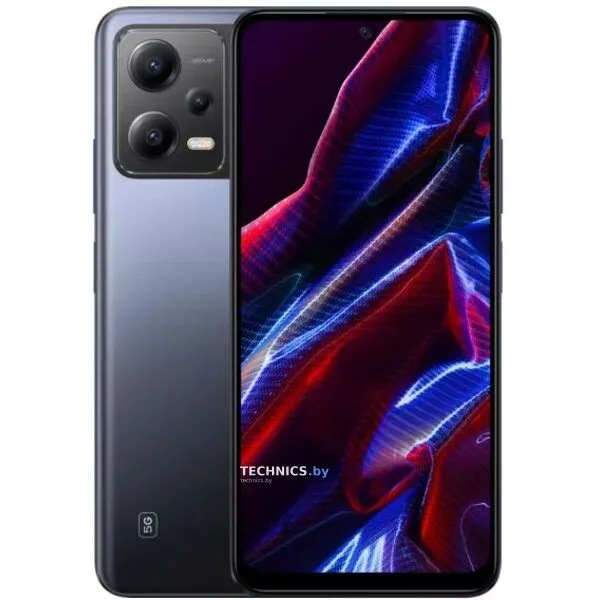 Смартфон Poco X5 5G 6GB/128GB черный (международная версия)