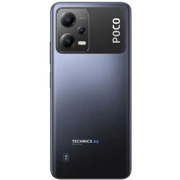 Смартфон Poco X5 5G 6GB/128GB черный (международная версия)