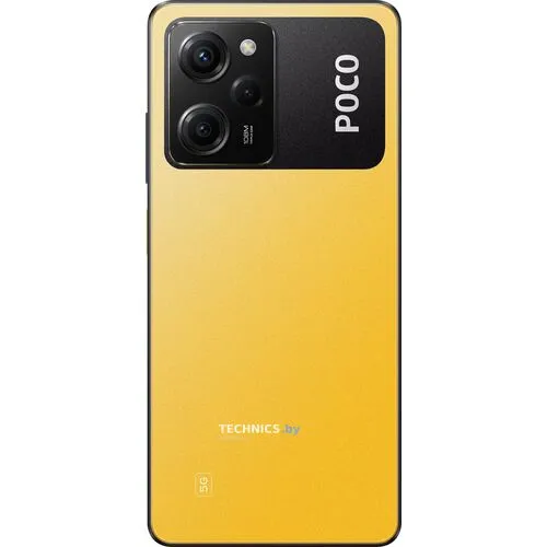 Смартфон POCO X5 Pro 5G 6GB/128GB желтый (международная версия)