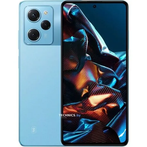 Смартфон POCO X5 Pro 5G 6GB/128GB голубой (международная версия)