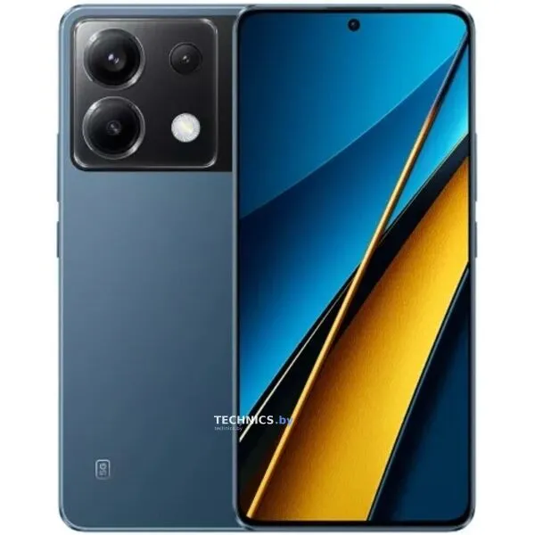Смартфон Poco X6 12GB/512GB с NFC международная версия (синий)