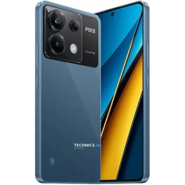 Смартфон Poco X6 12GB/512GB с NFC международная версия (синий)
