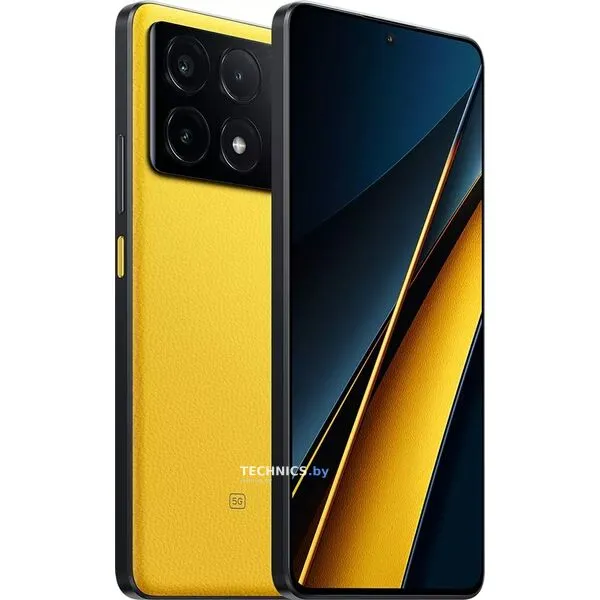 Смартфон Poco X6 Pro 12GB/512GB с NFC международная версия (желтый)