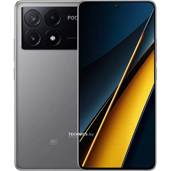 Смартфон Poco X6 Pro 8GB/256GB с NFC международная версия (серый)