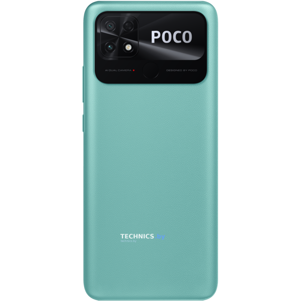 Смартфон Poco C40 4GB/64GB бирюзовый (международная версия)