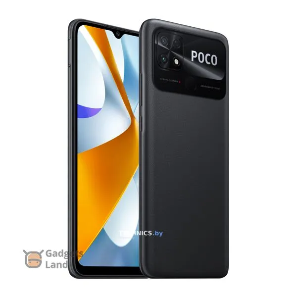 Смартфон Poco C40 4GB/64GB черный (международная версия)