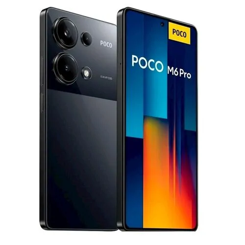 Смартфон POCO M6 6GB/128GB с NFC международная версия (черный)