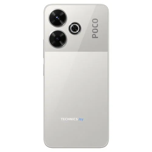Смартфон POCO M6 8GB/256GB с NFC международная версия (серебристый)