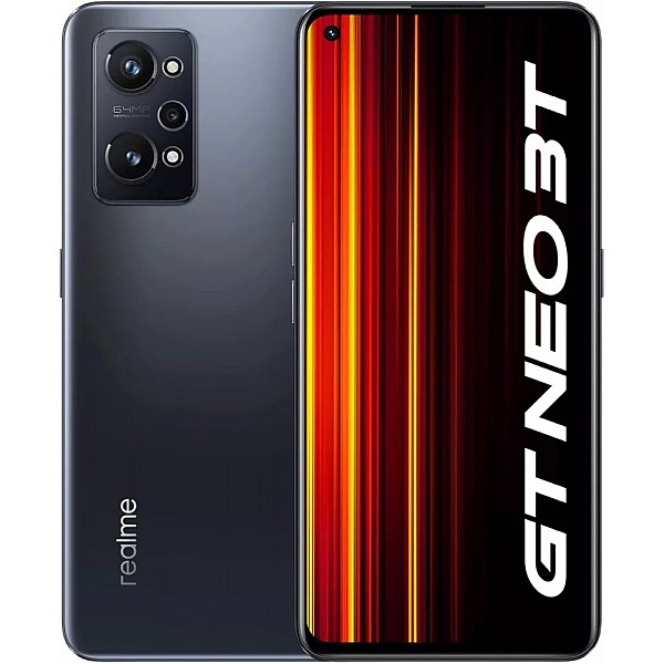 Смартфон Realme GT Neo 3T 80W 8GB/128GB черный (международная версия)