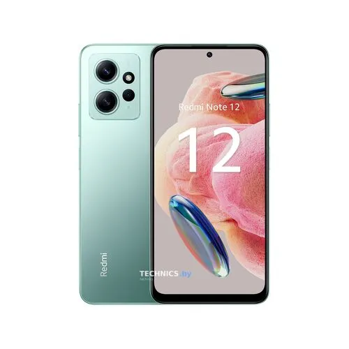 Смартфон Redmi Note 12 8GB/128GB без NFC мятно-зеленый (международная версия)