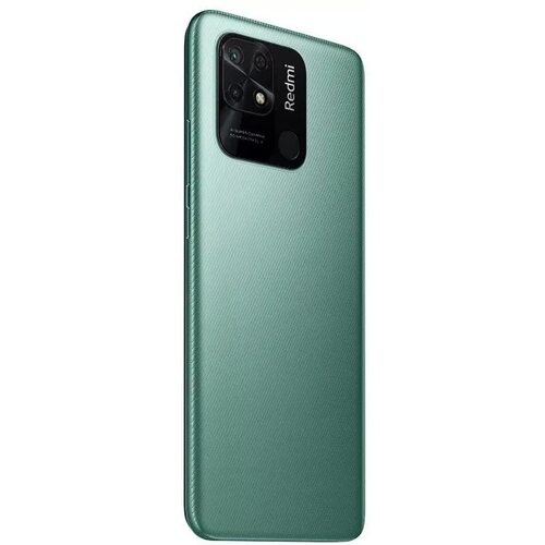 Смартфон Redmi 10C без NFC 4GB/128GB мятный (международная версия)