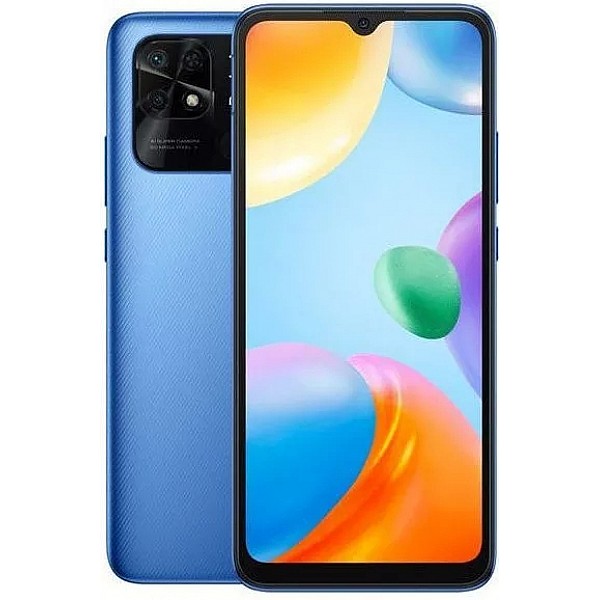 Смартфон Redmi 10C без NFC 4GB/128GB синий (международная версия)