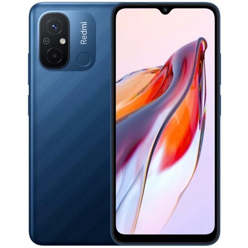 Смартфон Redmi 12C 6GB/128GB темно-синий (международная версия)