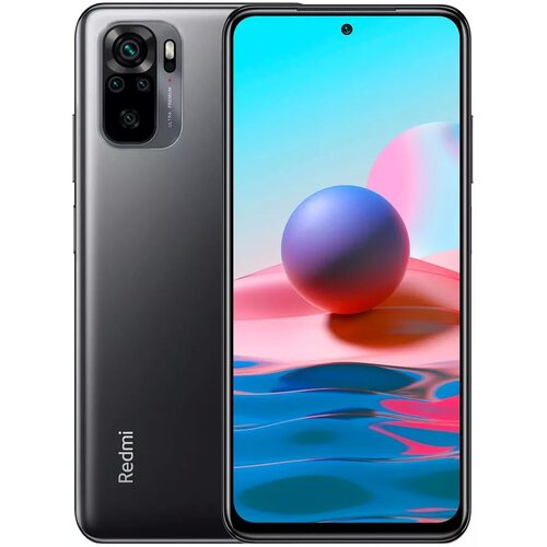 Смартфон Redmi Note 10 4Gb/64Gb Gray (Global Version)