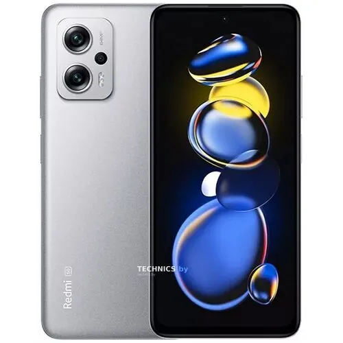 Смартфон Redmi Note 11T Pro 6GB/128GB серебристый (китайская версия)