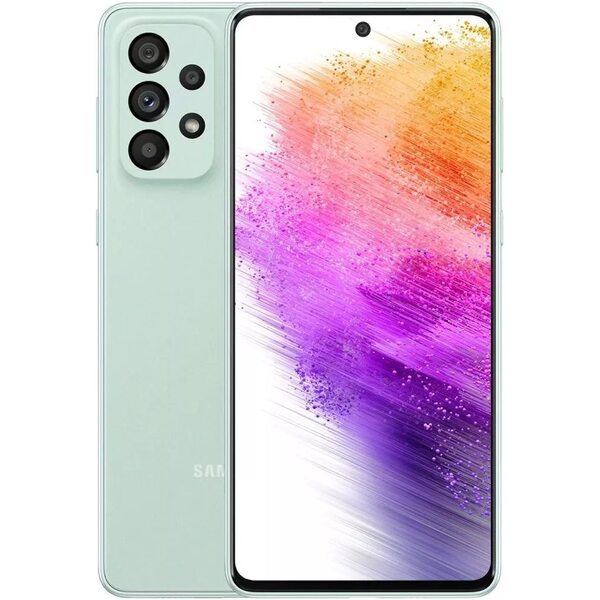 Смартфон Samsung Galaxy A73 5G 8GB/128GB мятный (SM-A736B/DS)