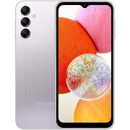 Смартфон Samsung Galaxy A14 4GB/64GB серебристый (SM-A145F/DSN)