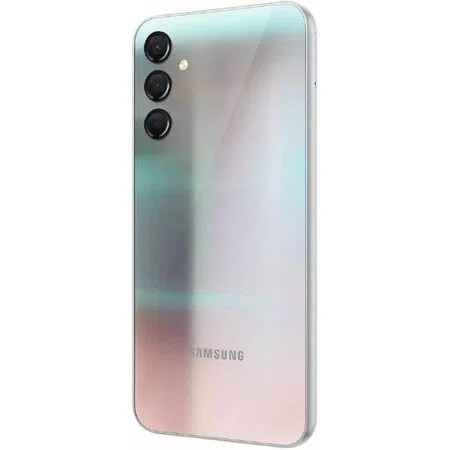 Смартфон Samsung Galaxy A24 8GB/128GB серебристый (SM-A245F/DSN)