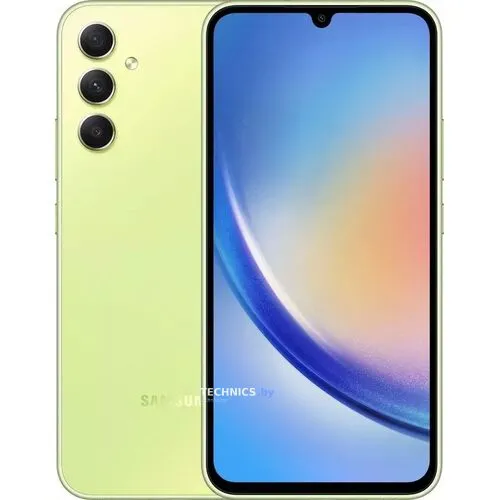 Смартфон Samsung Galaxy A34 5G 8GB/128GB лайм (SM-A346E/DSN)