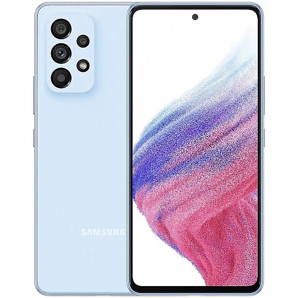 Смартфон Samsung Galaxy A53 5G 6GB/128GB голубой (SM-A536B/DS)
