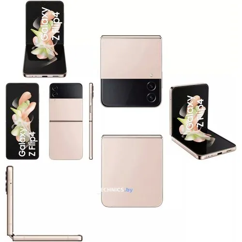 Смартфон Samsung Galaxy Z Flip4 8GB/256GB (розовое золото)