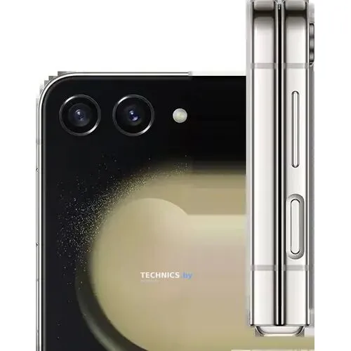Смартфон Samsung Galaxy Z Flip5 8GB/256GB бежевый (SM-F731B/DS)