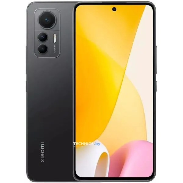 Смартфон Xiaomi 12 Lite 8GB/128GB черный (международная версия)