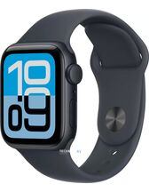 Умные часы Apple Watch SE 3 40 мм (алюминиевый корпус, полуночный/полуночный, спортивный силиконовый ремешок S/M)
