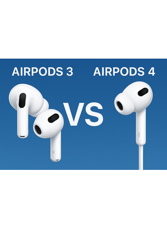 Apple AirPods сравниваем | Сравнение с AirPods 3 и 4 | technics.by