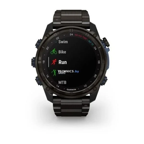 Умные часы Garmin Descent Mk2i (титан с DLC/черный)