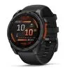 Умные часы Garmin Fenix 8 47мм (серый, черный силиконовый ремешок)