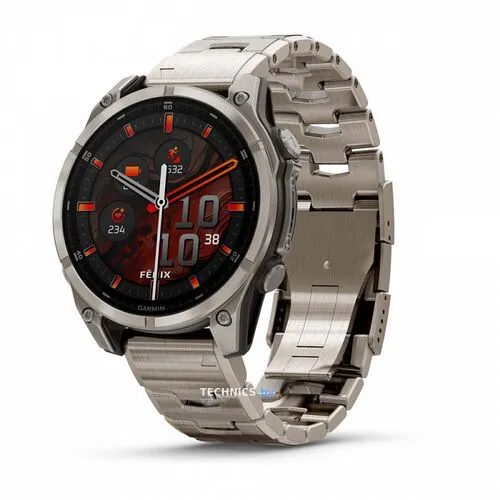 Garmin Fenix 8 Sapphire: надежность, заключенная в титан.