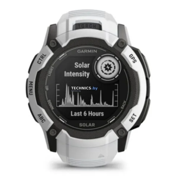 Умные часы Garmin Instinct 2x Solar (белый)