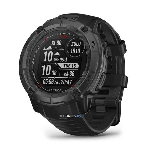 Умные часы Garmin Instinct 2x Solar Tactical Edition (черный)